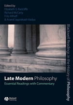 Late Modern Philosophy: Essential Readings with Commentary - ISBN 9781405146890