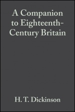 A Companion to Eighteenth–Century Britain - ISBN 9781405149631