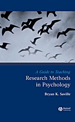 A Guide to Teaching Research Methods in Psychology - ISBN 9781405154819