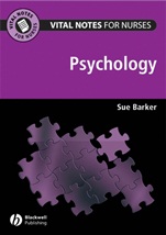 Vital Notes for Nurses: Psychology - ISBN 9781405155205