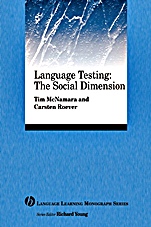 Language Testing: The Social Dimension - ISBN 9781405155434