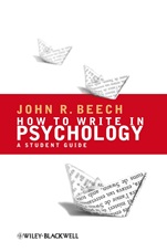 How To Write in Psychology: A Student Guide - ISBN 9781405156936