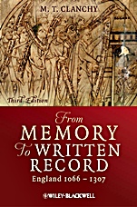 From Memory to Written Record: England 1066 – 1307 - ISBN 9781405157919