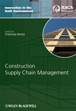 Construction Supply Chain Management: Concepts and Case Studies - ISBN 9781405158442