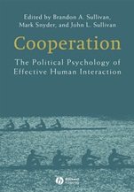 Cooperation: The Political Psychology of Effective Human Interaction - ISBN 9781405158770