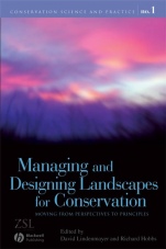 Managing and Designing Landscapes for Conservation: Moving from Perspectives to Principles - ISBN 9781405159142