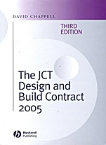 The JCT Design and Build Contract 2005 - ISBN 9781405159241
