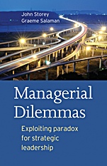 Managerial Dilemmas: Exploiting paradox for strategic leadership - ISBN 9781405160278