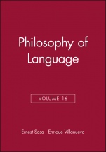 Philosophy of Language - ISBN 9781405160315