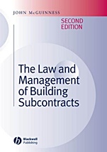 The Law and Management of Building Subcontracts - ISBN 9781405161022