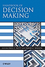 Handbook of Decision Making - ISBN 9781405161350