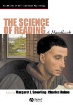 The Science of Reading: A Handbook - ISBN 9781405168113