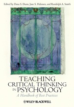 Teaching Critical Thinking in Psychology: A Handbook of Best Practices - ISBN 9781405174022