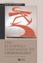 The Blackwell Companion to Criminology - ISBN 9781405175623
