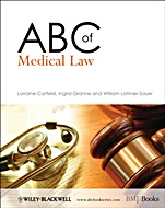 ABC of Medical Law - ISBN 9781405176286