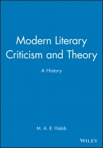 Modern Literary Criticism and Theory: A History - ISBN 9781405176675