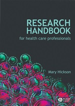 Research Handbook for Health Care Professionals - ISBN 9781405177375