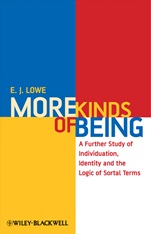 More Kinds of Being: A Further Study of Individuation, Identity, and the Logic of Sortal Terms - ISBN 9781405182560