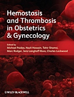 Hemostasis and Thrombosis in Obstetrics and Gynecology - ISBN 9781405183994