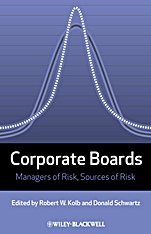 Corporate Boards: Managers of Risk, Sources of Risk - ISBN 9781405185851