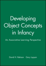 Developing Object Concepts in Infancy: An Associative Learning Perspective - ISBN 9781405187664
