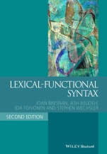 Lexical–Functional Syntax - ISBN 9781405187817