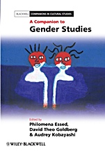A Companion to Gender Studies - ISBN 9781405188081