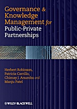Governance and Knowledge Management for Public–Private Partnerships - ISBN 9781405188555