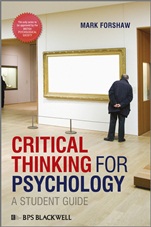 Critical Thinking For Psychology: A Student Guide - ISBN 9781405191173