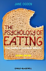 The Psychology of Eating: From Healthy to Disordered Behavior - ISBN 9781405191210