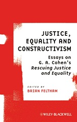 Justice, Equality and Constructivism: Essays on G. A. Cohens Rescuing Justice and Equality - ISBN 9781405191753