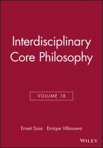 Interdisciplinary Core Philosophy - ISBN 9781405192620