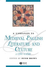 A Companion to Medieval English Literature and Culture, c.1350 – c.1500 - ISBN 9781405195522
