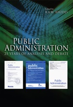 Public Administration: 25 Years of Analysis and Debate - ISBN 9781444332162