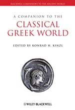 A Companion to the Classical Greek World - ISBN 9781444334128
