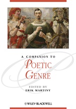 A Companion to Poetic Genre - ISBN 9781444336733