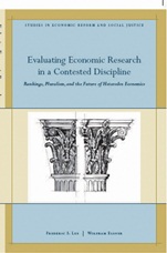 Evaluating Economic Research in a Contested Discipline: Ranking, Pluralism, and the Future of Heterodox Economics - ISBN 9781444339451