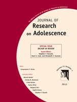 Journal of Research on Adolescence: Decade in Review - ISBN 9781444339536