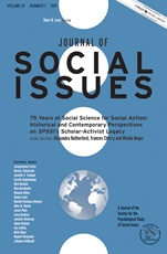 75 Years of Social Science for Social Action: Historical and Contemporary Perspectives on SPSSIs Scholar–Activist Legacy - ISBN 9781444350487