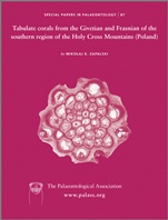 Special Papers in Palaeontology: Tabulate corals from the Givetian and Frasnian of the southern region of the Holy Cross Mountains (Poland) - ISBN 9781444367126