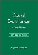 Social Evolutionism: A Critical History - ISBN 9781557863379