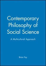 Contemporary Philosophy of Social Science: A Multicultural Approach - ISBN 9781557865380