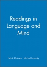 Readings in Language and Mind - ISBN 9781557866707