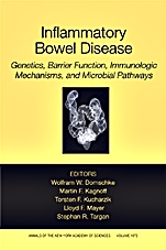 Inflammatory Bowel Disease: Genetics, Barrier Function, and Immunological Mechanisms, and Microbial Pathways, Volume 1072 - ISBN 9781573315685