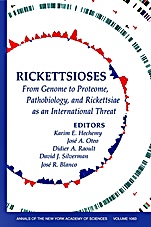 Rickettsioses: From Genome to Proteome, Pathobiology, and Rickettsiae as an International Threat, Volume 1063 - ISBN 9781573316019
