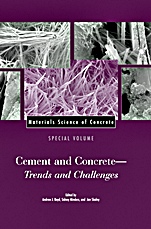 Materials Science of Concrete: Cement and Concrete – Trends and Challenges - ISBN 9781574981643