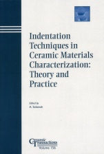 Indentation Techniques in Ceramic Materials Characterization: Theory and Practice - ISBN 9781574982121