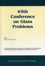 65th Conference on Glass Problems: A Collection of Papers Presented at the 65th Conference on Glass Problems, The Ohio State Univetsity, Columbus, Ohio (October 19–20, 2004) - ISBN 9781574982381