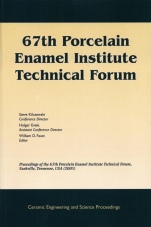 67th Porcelain Enamel Institute Technical Forum: Proceedings of the 67th Porcelain Enamel Institute Technical Forum, Nashville, Tennessee, USA 2005 - ISBN 9781574982787
