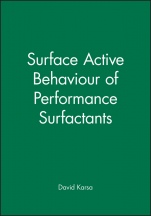 Surface Active Behaviour of Performance Surfactants - ISBN 9781841271194